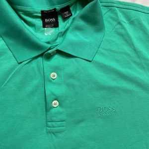 Green Hugo Boss Polo (#88)